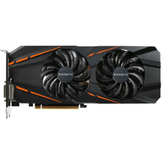Дискретна відеокарта Gigabyte GeForce GTX 1060 G1 Gaming, 6 GB GDDR5, 192-bit / DVI, HDMI, DisplayPort