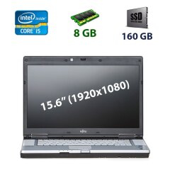 Fujitsu Celsius H710 Black / 15.6" (1920x1080) TFT IPS / Intel Core i5-2520M (2 (4) ядра по 2.5 - 3.2 GHz) / 8 GB DDR3 / 160 GB SSD / nVidia Quadro 1000m, 2 GB DDR3, 128-bit / WebCam / USB 3.0