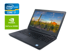 Игровой ноутбук Б-класс Dell Latitude 5580 / 15.6" (1920x1080) IPS / Intel Core i7-7600U (2 (4) ядра по 2.8 - 3.9 GHz) / 16 GB DDR4 / 512 GB SSD / nVidia GeForce 930MX, 2 GB DDR3, 64-bit / WebCam / SIM