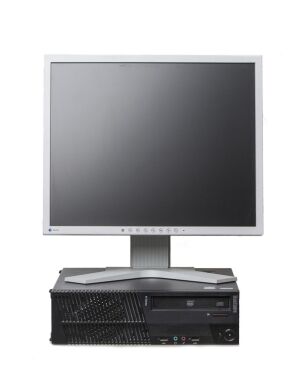 Комплект: Lenovo m82 Desktop / Intel Core i3-2120 (2(4)ядра по 3.30GHz) / 8 GB DDR3 / 250 GB HDD / DVD-ROM / USB 3.0 / SATA 3 + Монитор Eizo FlexScan S1921 / 19" / 1280x1024 S-PVA / DVI, VGA, 2 x USB / встроенные колонки