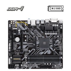 Новая материнская плата Gigabyte B450M DS3H / Socket AMD AM4 / USB 3.2