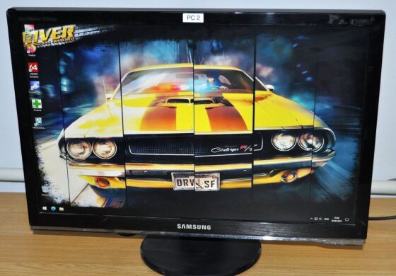 Монітор Б-клас Samsung SyncMaster 2253BW / 22" (1680x1050) TN / VGA, DVI + Кабелі підключення