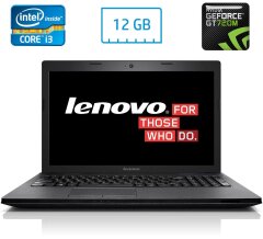 Ноутбук Б-клас Lenovo G700 / 17.3" (1600x900) TN / Intel Core i3-3110M (2 (4) ядра по 2.4 GHz) / 12 GB DDR3 / 240 GB SSD / nVidia GeForce GT 720M, 2 GB DDR3, 64-bit / WebCam / DVD-RW / HDMI