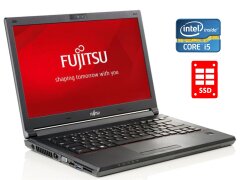 Ноутбук Fujitsu LifeBook E547 / 14" (1920x1080) IPS / Intel Core i5-7200U (2 (4) ядра по 2.5 - 3.1 GHz) / 8 GB DDR4 / 256 GB SSD / Intel HD Graphics 520 / WebCam / Windows 10 Pro