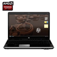 Ноутбук HP dv6-2105er / 15.6" (1366x768) TN / Intel Core 2 Duo T6600 (2 ядра по 2.2 GHz) / 4 GB DDR3 / 200 GB HDD / AMD Radeon HD 4650, 1 GB DDR3, 128-bit / WebCam / АКБ не тримає