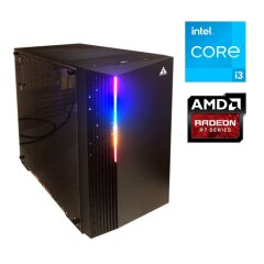 Новый игровой ПК Golden Field 3802 Tower / Intel Core i3-12100F (4 (8) ядра по 3.3 - 4.3 GHz) / 8 GB DDR4 / 512 GB SSD M.2 / AMD Radeon R7 450, 4 GB GDDR5, 128-bit