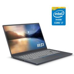 Ультрабук MSI Prestige 15 A11SB-469CA / 15.6" (1920x1080) IPS / Intel Core i7-1185G7 (4 (8) ядра по 3.0 - 4.8 GHz) / 16 GB DDR4 / 480 GB SSD / Intel Iris Xe Graphics / WebCam + Беспроводная мышка
