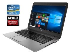 Ноутбук Б-класс HP EliteBook 840 G1 / 14" (1366x768) TN / Intel Core i5-4300U (2 (4) ядра по 1.9 - 2.9 GHz) / 8 GB DDR3 / 256 GB SSD / AMD Radeon HD 8500M, 1 GB DDR3, 64-bit / WebCam + DOC-станция + мышь + флешка