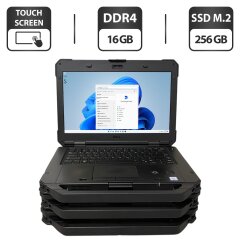 Защищенный ноутбук Dell Latitude 5420 Rugged / 14" (1920x1080) IPS Touch / Intel Core i5-8350U (4 (8) ядра по 1.7 - 3.6 GHz) / 16 GB DDR4 / 256 GB SSD M.2 / Intel UHD Graphics 620 / WebCam / Стилус / Два АКБ