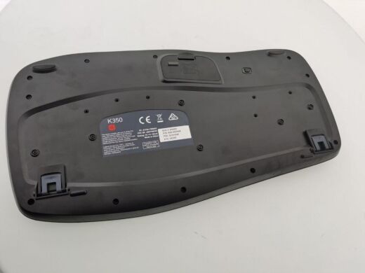 Комплект клавіатура+миша Logitech MK550 Wireless Wave Combo / бездротовий / чорний