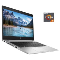 Ультрабук Б-класс HP EliteBook 745 G6 / 14" (1920x1080) IPS Touch / AMD Ryzen 5 Pro 3500U (4 (8) ядра по 2.1 - 3.7 GHz) / 16 GB DDR4 / 256 GB SSD NVMe / AMD Radeon Vega 8 Graphics / WebCam