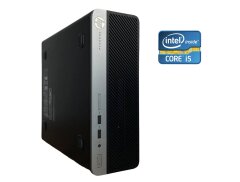 ПК HP ProDesk 400 G4 SFF / Intel Core i5-7500 (4 ядра по 3.4 - 3.8 GHz) / 8 GB DDR4 / 256 GB SSD / Intel HD Graphics 630