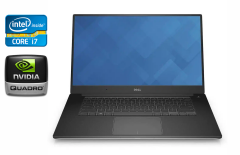 Мобильная рабочая станция Dell Precision 5520 / 15.6" (1920x1080) IPS / Intel Core i7-6820HQ (4 (8) ядра по 2.7 - 3.6 GHz) / 16 GB DDR4 / 512 GB SSD / nVidia Quadro M1200, 4 GB GDDR5, 256-bit / HDMI / Windows 10