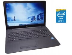 Ноутбук HP 3168ngw / 15.6" (1366x768) TN / Intel Core i7-7500U (2 (4) ядра по 2.7 - 3.5 GHz) / 8 GB DDR3 / 240 GB SSD / Intel HD Graphics 620 / WebCam / Win 10 Pro