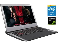 Ігровий ноутбук Asus ROG Strix G752VY / 17.3" (1920x1080) IPS / Intel Core i7-6700HQ (4 (8) ядра по 2.6 - 3.5 GHz) / 16 GB DDR4 / 128 GB SSD + 1000 GB HDD / nVidia GeForce GTX 980M, 4 GB GDDR5, 256-bit / WebCam / DVD-ROM