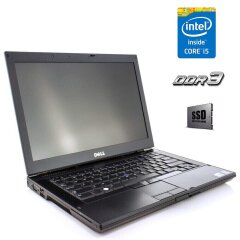 Ноутбук Dell Latitude E6410 / 14" (1280x800) TN / Intel Core i5-560M (2 (4) ядра по 2.66 - 3.2 GHz) / 4 GB DDR3 / 120 GB SSD / Intel HD Graphics / DVD-RW / АКБ не тримає