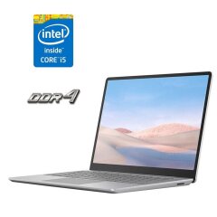 Нетбук Microsoft Surface Laptop Go / 12.4" (1536x1024) IPS Touch / Intel Core i5-1035G1 (4 (8) ядра по 1.0 - 3.6 GHz) / 8 GB DDR4 / 240 GB SSD / Intel UHD Graphics / WebCam