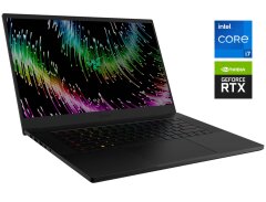 Игровой ноутбук Razer Blade 15 RZ09-0409 / 15.6" (1920x1080) IPS / Intel Core i7-11800H (8 (16) ядер по 2.3 - 4.6 GHz) / 32 GB DDR4 / 1000 GB SSD NVMe / nVidia GeForce RTX 3080, 8 GB GDDR6, 256-bit / WebCam