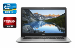 Игровой ноутбук Б-класс Dell Inspirion 17 5770 / 17.3" (1920x1080) IPS / Intel Core i7-8550U (4 (8) ядра по 1.8 - 4.0 GHz) / 16 GB DDR4 / 480 GB SSD / AMD Radeon 530, 4 GB GDDR5, 64-bit / WebCam / Windows 10