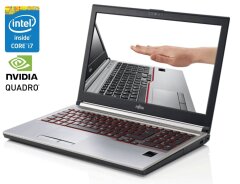 Мобильная рабочая станция Fujitsu Celsius H730 / 15.6" (1920x1080) IPS / Intel Core i7-4810MQ (4 (8) ядра по 2.8 - 3.8 GHz) / 16 GB DDR3 / 256 GB SSD / nVidia Quadro K2100M, 2 GB GDDR5, 128-bit / WebCam / DVD-ROM