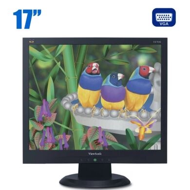 Монитор Б-класс ViewSonic VA703b / 17" (1280x1024) TN / VGA / VESA 100x100 Монитор Б-класс ViewSonic VA703b / 17" (1280x1024) TN / VGA / VESA 100x100