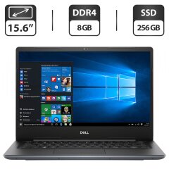 Ноутбук Dell Vostro 15 5581 / 15.6" (1366х768) TN / Intel Core i5-8250U (4 (8) ядра по 1.6 - 3.4 GHz) / 8 GB DDR4 / 256 GB SSD / AMD Radeon 520, 2 GB GDDR3, 64-bit / WebCam / HDMI