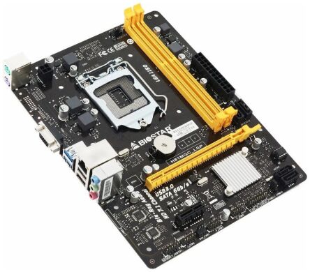 Нова материнська плата Biostar H81MGC OEM / Socket LGA1150 / USB 3.2