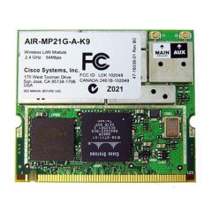 Wi-Fi модуль Cisco Aironet AIR-MP21G-E-K9 / 802.11 b/g / 54 MB/s / 4G / 1x Mini-PCI Type-IIIA
