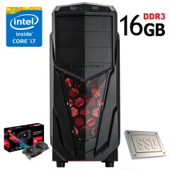 Xigmatech MACH 2 / Intel Core i7-4770 (4(8) ядра по 3.4GHz) / NEW! 16GB DDR3 / 120GB SSD NEW!+1000GB HDD / NEW! Asus Gaming Strix RX 570 4GB GDDR5 / NEW! БП-600W