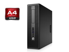 ПК HP EliteDesk 705 G1 SFF / AMD A4 PRO-7300B (2 ядра по 3.8 - 4.0 GHz) / 4 GB DDR3 / 500 GB HDD / AMD Radeon HD 8470D 