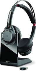 Беспроводная гарнитура Plantronics Voyager Focus UC B825 / Bluetooth 4.1 / 10 Ом / micro USB / черная