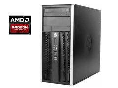 ПК HP Compaq Pro 6005 Tower / AMD Phenom II X2 B55 (2 ядра по 3.0 GHz) / 4 GB DDR3 / 160 GB HDD / AMD Radeon HD Graphics 5450, 1 GB DDR3, 64-bit / DVD-RW 