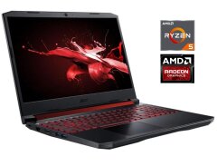 Игровой ноутбук Acer Nitro 5 AN515-43 / 15.6" (1920x1080) IPS / AMD Ryzen 5 3550H (4 (8) ядра по 2.1 - 3.7 GHz) / 8 GB DDR4 / 256 GB SSD / AMD Radeon RX 560X, 4 GB GDDR5, 128-bit / WebCam