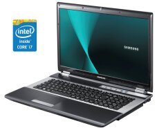 Ноутбук Samsung RF711 / 17.3" (1600x900) TN / Intel Core i7-2630QM (4 (8) ядра по 2.0 - 2.9 GHz) / 8 GB DDR3 / 240 GB SSD / Intel HD Graphics 3000 / WebCam / Win 10 Pro