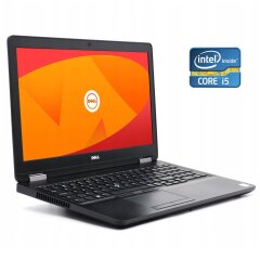 Ноутбук Б-класс Dell Latitude E5570 / 15.6" (1366x768) TN / Intel Core i5-6300U (2 (4) ядра по 2.4 - 3.0 GHz) / 8 GB DDR4 / 128 GB SSD / Intel HD Graphics 520 / WebCam / Win 10 Pro