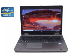 Ноутбук HP ProBook 6570b / 15.6" (1600x900) TN / Intel Core i5-3210M (2 (4) ядра по 2.5 - 3.1 GHz) / 8 GB DDR3 / 256 GB SSD / AMD Radeon HD 7570M, 1 GB DDR3, 64-bit / WebCam / DVD-RW