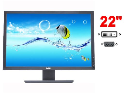 Монитор Dell E2209Wf / 22" (1680x1050) TN / 1x DVI, 1xVGA / VESA 100x100 / Pivot Монитор Dell E2209Wf / 22" (1680x1050) TN / 1x DVI, 1xVGA / VESA 100x100 / Pivot