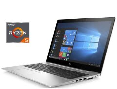 Ультрабук HP Elitebook 745 G5 / 14" (1920x1080) IPS / AMD Ryzen 5 PRO 2500U (4 (8) ядра по 2.0 - 3.6 GHz) / 16 GB DDR4 / 240 GB SSD / AMD Radeon Vega 8 Graphics / WebCam
