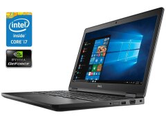 Игровой ноутбук Dell Latitude 5591 / 15.6" (1920x1080) TN / Intel Core i7-8850H (6 (12) ядер по 2.6 - 4.3 GHz) / 16 GB DDR4 / 512 GB SSD / nVidia GeForce MX130, 2GB DDR5, 64-bit / WebCam / Windows 10