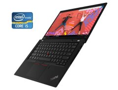 Ультрабук Б-класс Lenovo ThinkPad X390 / 13.3" (1920x1080) IPS Touch / Intel Core i5-8365U (4 (8) ядра по 1.6 - 4.1 GHz) / 16 GB DDR4 / 512 GB SSD / Intel UHD Graphics / WebCam / Win 10 Pro