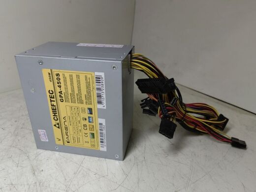 Блок питания Chieftec iARENA GPA-450S / 450W ATX / 24+4+6(8) pin
