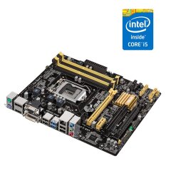 Комплект: Материнская плата Asus B85M-E / LGA1150 / Intel Core i5-4460 (4 ядра по 3.2 - 3.4 GHz) / 16 GB DDR3 / Intel HD Graphics 4600 + Кулер