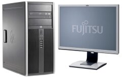 Hewlett-Packard 6200 Pro / Intel Pentium G850 (2 ядра по 2.9GHz) / 4GM DDR3 / 250 GB + наклейка Windows 7 Pro + монитор Fujitsu P22W-5 / 22' / 1680x1050