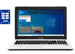 Ноутбук Asus F105A / 15.6" (1366x768) TN / Intel Core i3-2310M (2 (4) ядра по 2.1 GHz) / 8 GB DDR3 / 240 GB SSD / Intel HD Graphics 3000 / WebCam / Win 10 Pro
