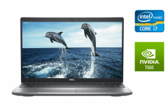 Ноутбук рабочая станция Dell Precision 3560 / 15.6" (1920x1080) IPS / Intel Core i7-1185G7 (4 (8) ядра по 3.0 - 4.8 GHz) / 16 GB DDR4 / 512 GB SSD / nVidia T500, 2 GB GDDR6, 64-bit / HDMI / WebCam / Windows 10