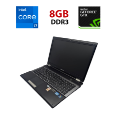 Ноутбук Samsung NP350V5C / 15.6" (1366x768) TN / Intel Core i7-2670QM (4 (8) ядра по 2.2 - 3.1 GHz) / 8 GB DDR3 / 500 GB HDD / nVidia GeForce GT 540M, 1 GB DDR3, 64-bit / WebCam