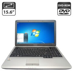 Ноутбук Samsung R528 / 15.6" (1366x768) TN / Intel Pentium T4500 (2 ядра по 2.3 GHz) / 6 GB DDR3 / 320 GB HDD / Intel Graphics / WebCam / DVD-ROM