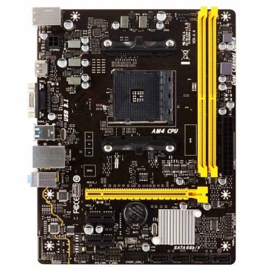 Новая материнская плата Biostar A320MH OEM / Socket AMD AM4 / USB 3.2