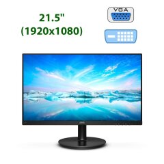 Новый монитор Philips 220V8L / 21.5" (1920x1080) VA W-LED / DVI-D, VGA