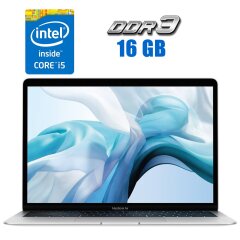 Ультрабук Б-клас Apple MacBook Air 13 A1932 / 13.3" (2560x1600) IPS / Intel Core i5-8210Y (2 (4) ядра по 1.6 - 3.6 GHz) / 16 GB DDR3 / 512 GB SSD / Intel UHD Graphics 617 / WebCam 